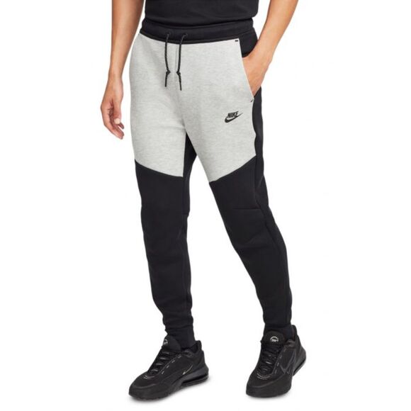 Nike Tech Men's Fleece Joggers Black/Dark Grey. SIZE M - HV0959-011 - Picture 1 of 5